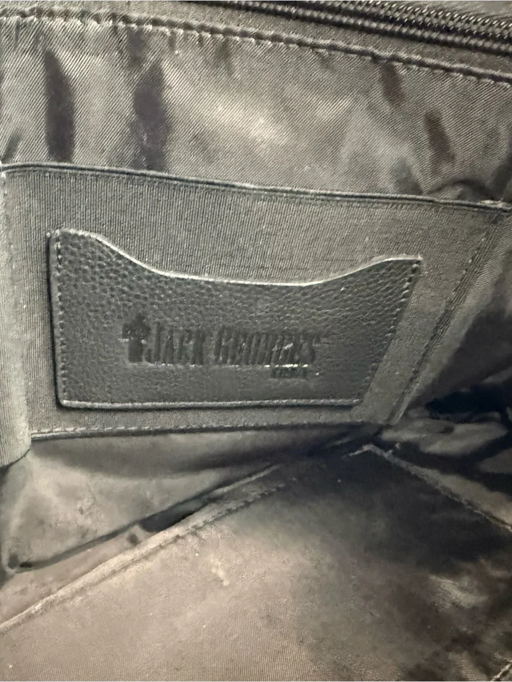 Jack Georges stylish black